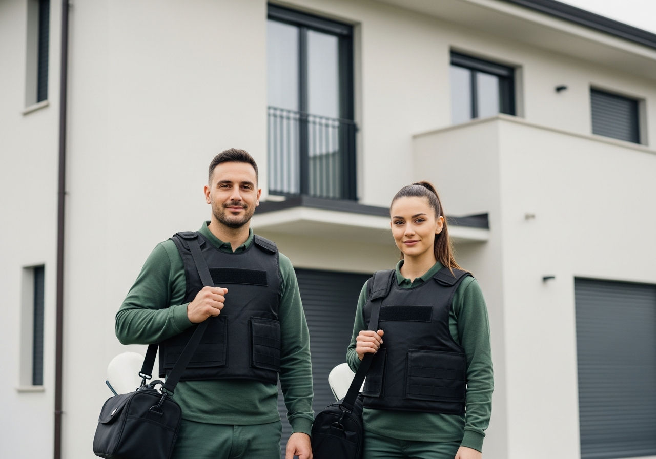 Team di tecnici certificati G.E. Disinfestazioni specializzati in disinfestazione topi e roditori a Tivoli, Guidonia e Roma