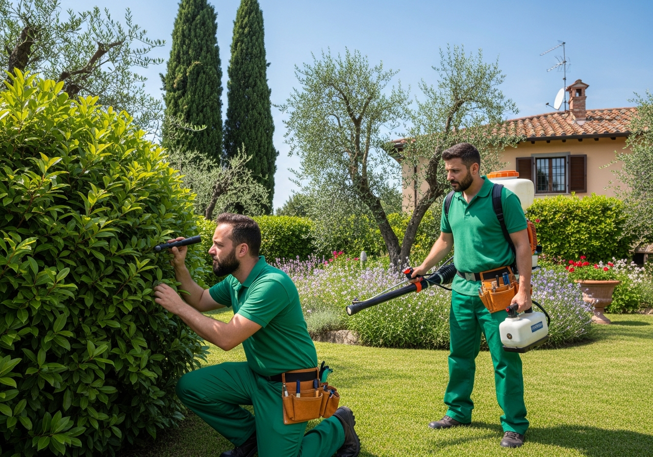 Team di tecnici certificati G.E. Disinfestazioni specializzati in disinfestazione zanzare a Tivoli, Guidonia e Roma
