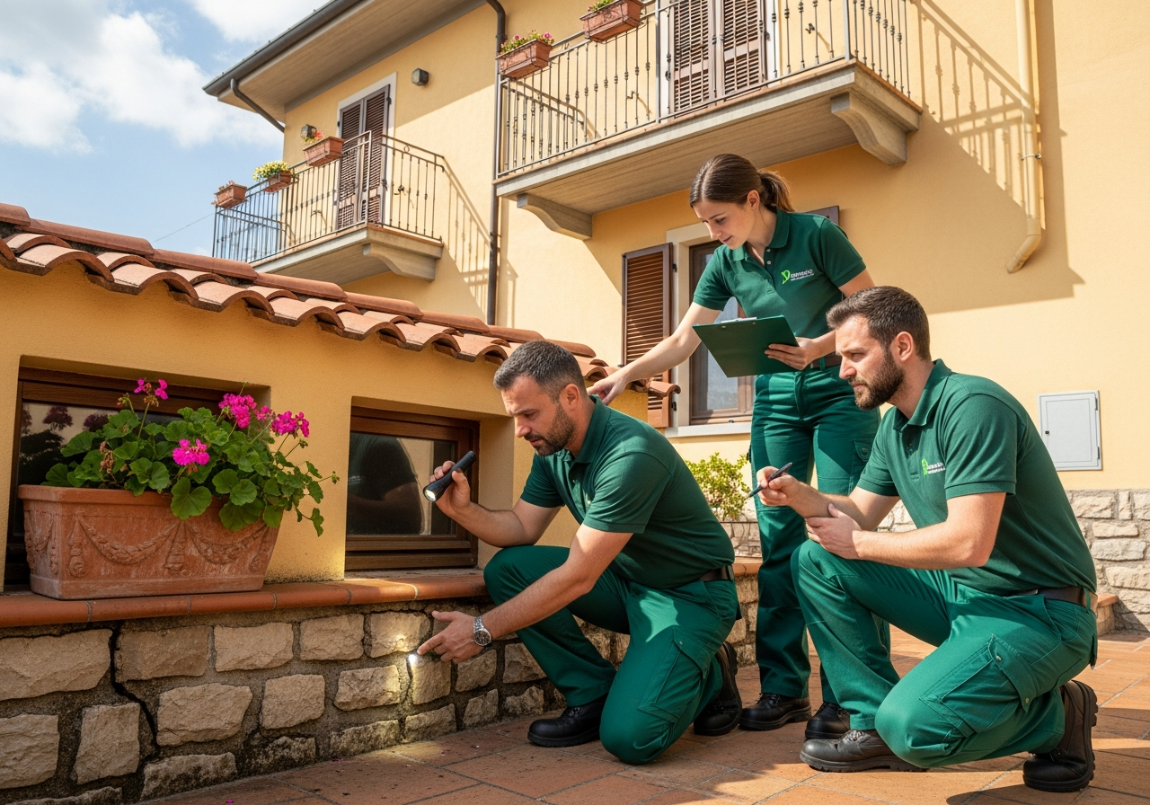 Team G.E. Disinfestazioni specializzato in ispezione parassiti a Tivoli, Guidonia e Roma